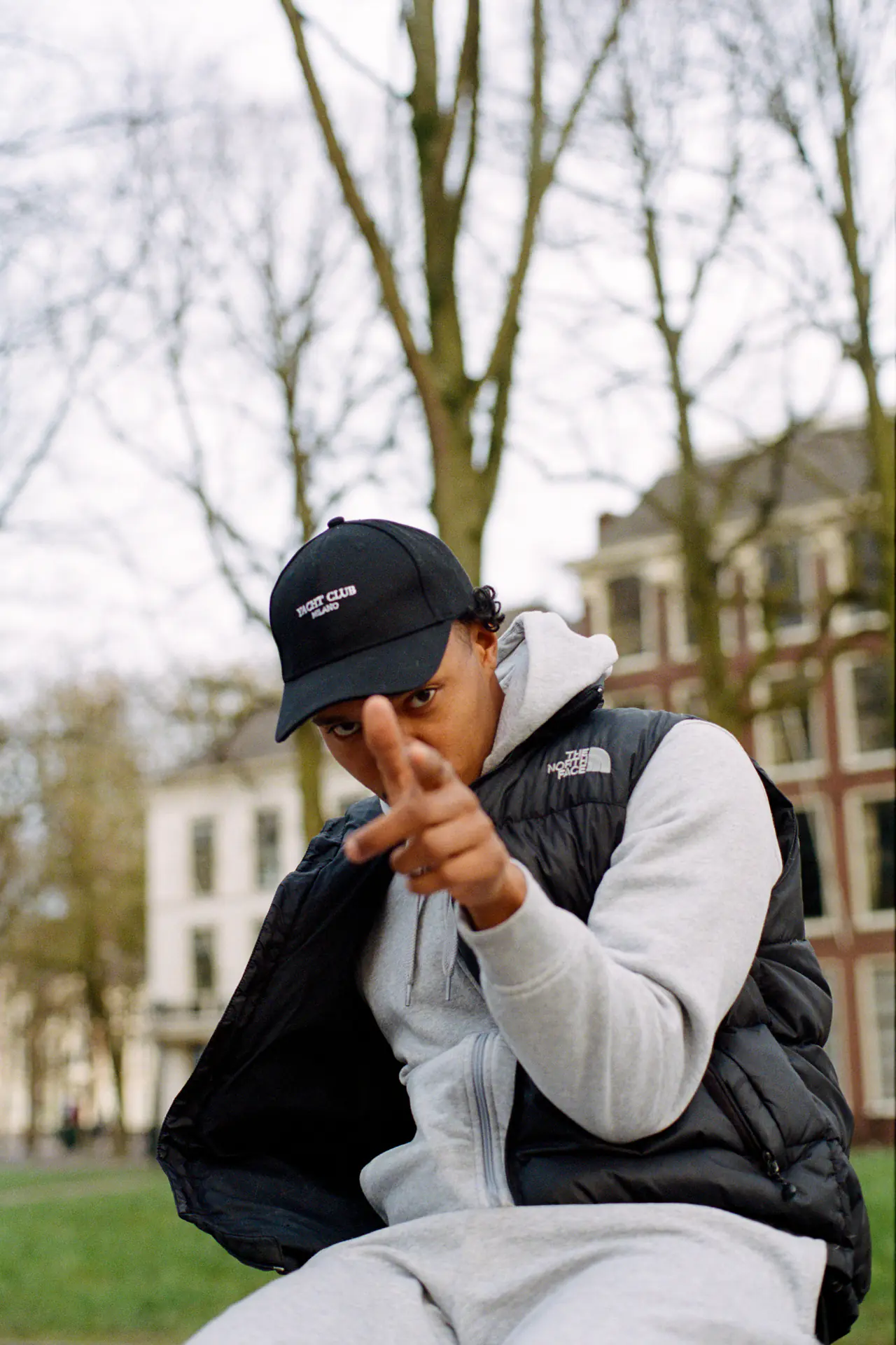 Street Portrait, Yacht Club Cap
