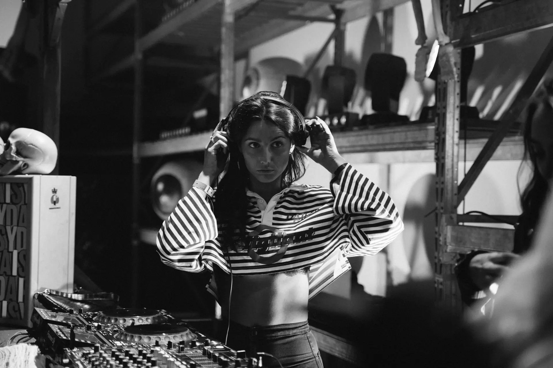 DJ Portrait, Black & White