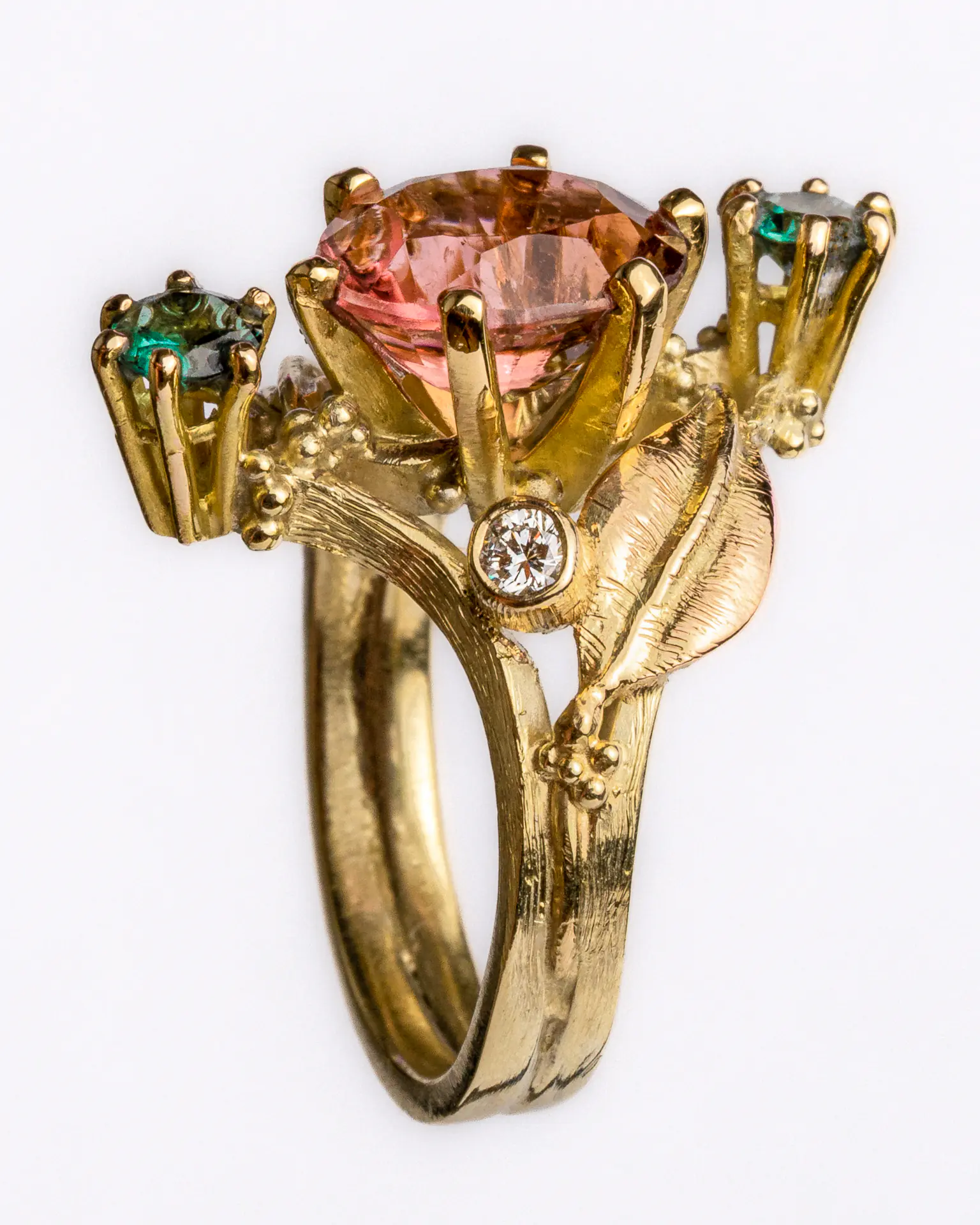 Statement Ring, Pink Tourmaline