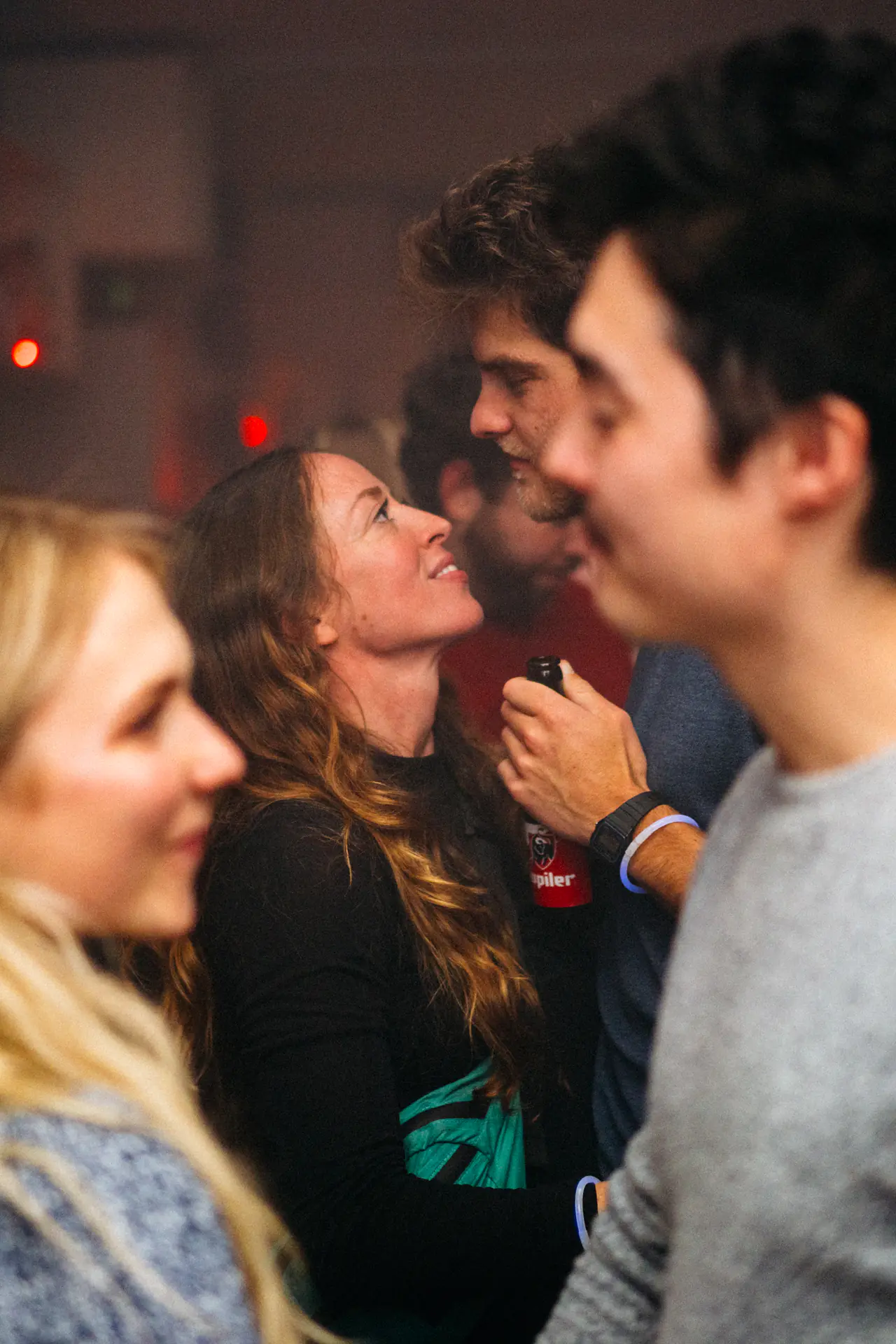 Nightclub Crowd, Candid Moment