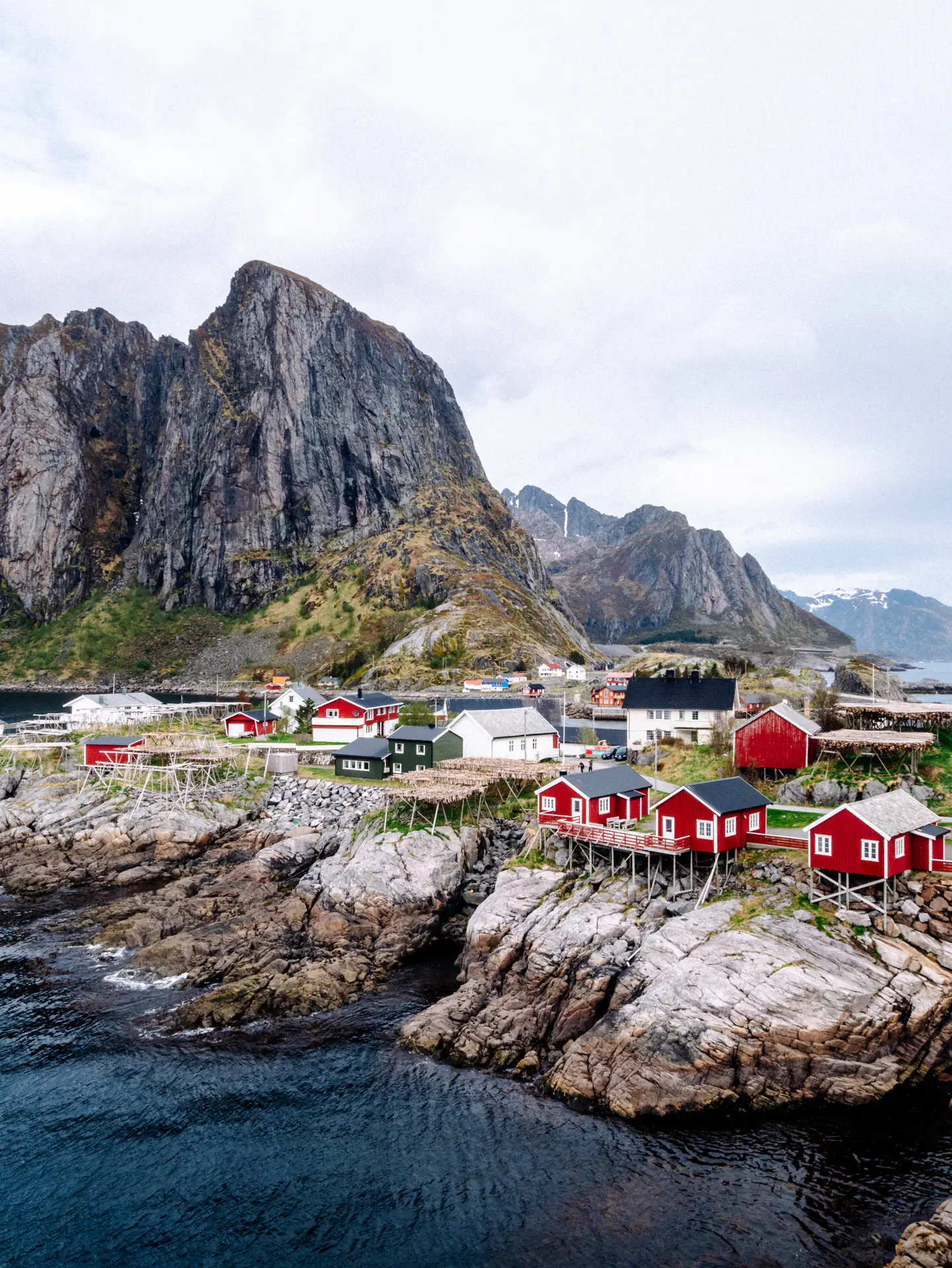 Red Fishing Cabins, Lofoten Islands